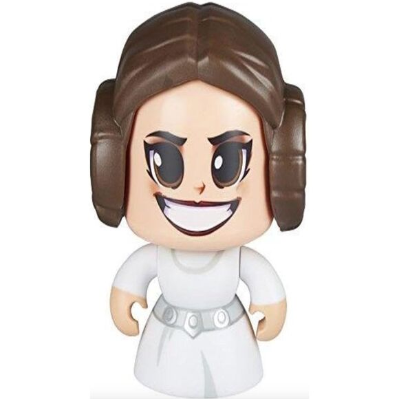 Star Wars Disney Habro Mighty Muggs Princess Leia Organa Toy - Picture 5 of 9